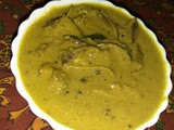 Banana flower curry kuzhambu