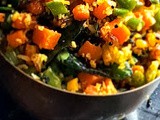 Carrot-beans stir fry/porial#traditional version