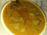 Chayote gravy/chowchow curry kuzhambu