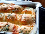 Cheesy garlic bread