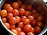 Cherry tomatoes pickle/thokku