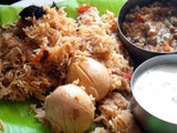 Egg briyani -pressure cooker method