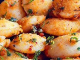 Ghee-podi mini-idlis