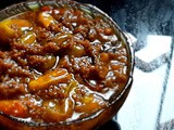 Green chillies pickle/thokku