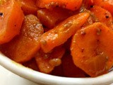 Irresistible carrot masal stir fry