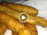 Lady's fingers fritters/bajjies
