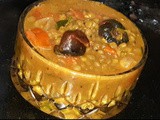 Masoor lentils curry/மைசுர் பயிறு குழம்பு