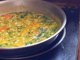 Moringa dal curry/ முருங்கைக் கீரை பருப்புக் கறி