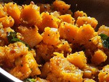 Pumpkin stir-fry/அரசாணிக்காய் பொரியல்