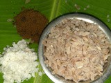 Sweet aval/sweet flattened red rice