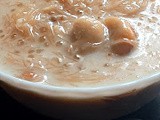 Vermicelli-sago payasam/kheer/payesh