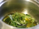 Five Minute Oregano Infused Olive Oil