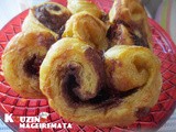 Σφολιατάκια (palmier) απολαυστικά με νουτέλα και μαρμελάδα