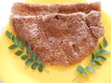 Ragi oats dosa