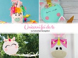 19 Idee e tutorial per Unicorni fai da te