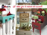 20 idee geniali per il riciclo di vecchi cassetti