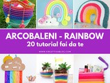 20 Tutorial per creare Arcobaleni fai da te