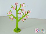 Albero primaverile fai‑da‑te con fiori di carta: tutorial semplice e veloce