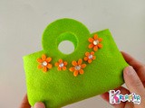 Borsetta in feltro fai da te con Cricut Maker 4