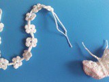 Braccialetto ed orecchini all'uncinetto di Handmade with much love [guestpost]