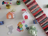 Come realizzare calendario d'avvento con mollette e washi tape