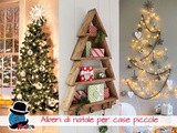 Grande idee per alberi di natale per case piccole