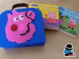 La valigetta di Peppa pig con le perline da stirare