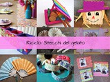 Lavoretti creativi dell'estate: riciclo stecchi di legno [raccolta]