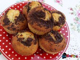 Muffin con scaglie di cioccolato senza burro con friggitrice ad aria Cecofry