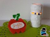 Mummia portacandela e zucca segnaposto per #HalloweenKreattivo