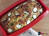 Plumcake salato con zucchine e salame