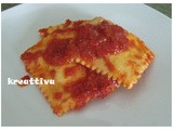 Ravioli sardi con delizia del braciere