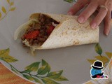 Ricetta di riciclo: piadina con carne