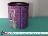 Riciclo creativo del tetra pak