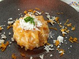 Risotto con zucca e pecorino