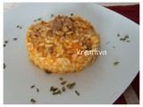 Risotto di zucca e salsiccia