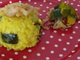 Risotto zucchine e curcuma