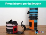 Scarpe di strega porta biscotti per halloween