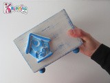 Scatola legno con casina uccelli