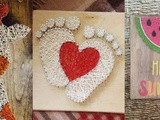 String Art idee decorative con chiodi e filo [raccolta]