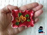 Targhette in quilling per prima comunione