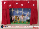 Teatrino di natale fai da te con personaggi disney [tutorial]