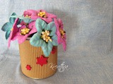 Video tutorial dei fiori crepla per bomboniere o bouquet