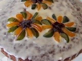 Ginger cake με πετιμέζι  (Κέικ πιπερόριζας με πετιμέζι )