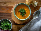 Čorba od slatkog krompira (batata) / Sweet potato soup