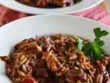 Jagnjeći paprikaš sa orzo pastom / Lamb and orzo stew