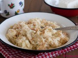 Popara / Domestic savory bread pudding