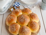  Ruža  (zemička) pogača / Buns bread