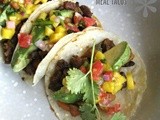 Kenyan githeri and maize meal tacos