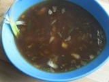 Vegetarian manchow soup